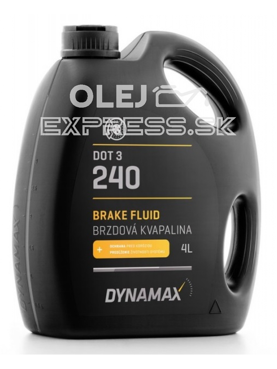 Brzdová kvapalina Dynamax 240 DOT 3 4L