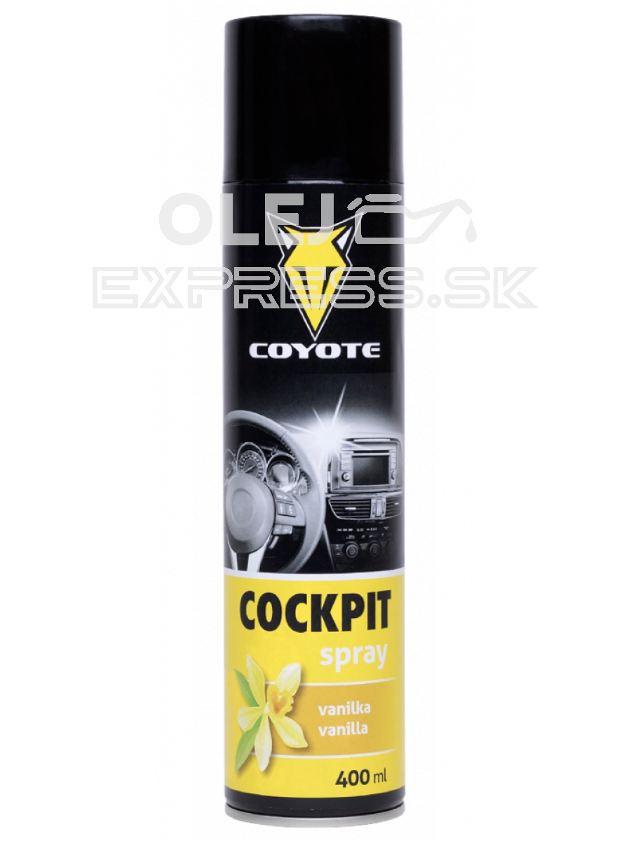 Coyote Cockpit spray vanilka 400ml
